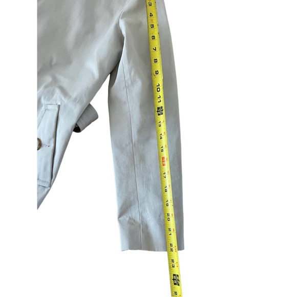 Banana Republic Tan Short Trench Coat, XS * wom897 - Picture 6 of 13